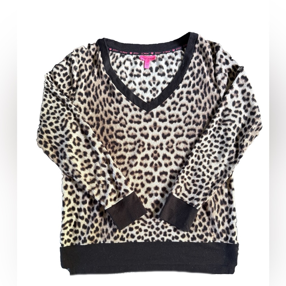 Betsey Johnson women’s  waffle knit sweater